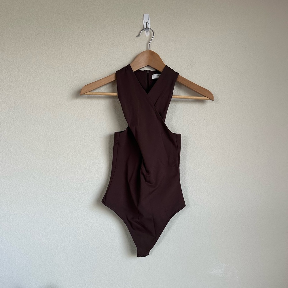 Babaton Brown Bodysuit